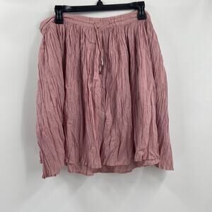 Vintage papillon pleated pink shorts